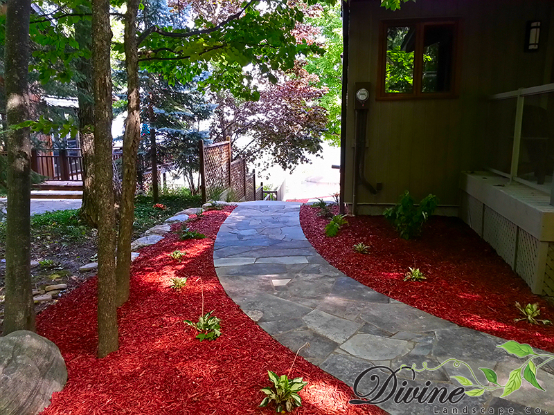 Random flagstone path